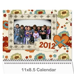 calendar - Wall Calendar 11  x 8.5  (12-Months)