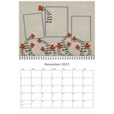 Wall Calendar 8 5 X 6: Cherished Memories By Jennyl Nov 2025