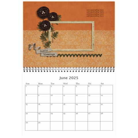 Wall Calendar 8 5 X 6: Cherished Memories By Jennyl Jun 2025