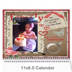 2011 calendar - Wall Calendar 11  x 8.5  (12-Months)