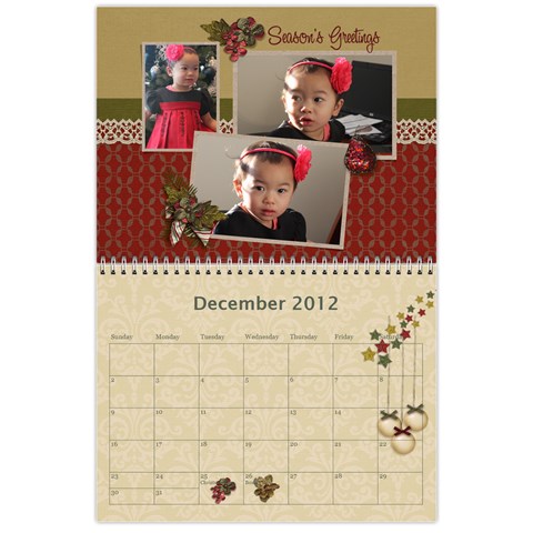 2011 Calendar By Quyen Hue Huynh Dec 2012