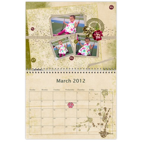 2011 Calendar By Quyen Hue Huynh Mar 2012