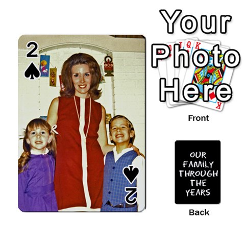 Playing Cards Front - Spade2
