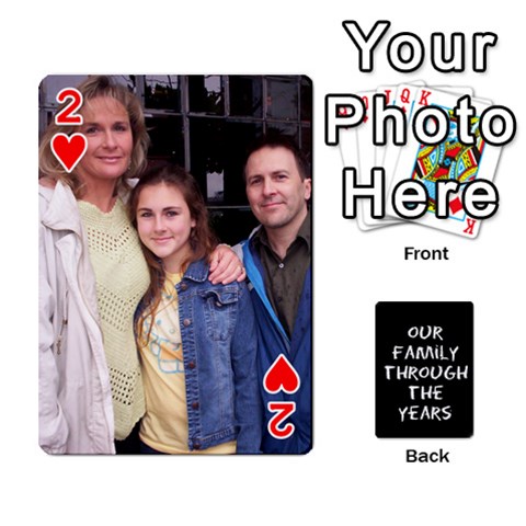 Playing Cards Front - Heart2