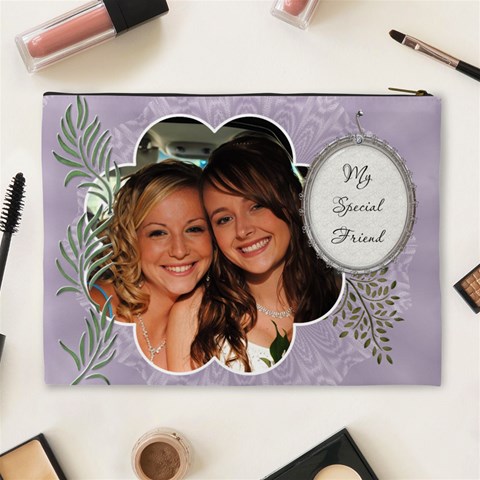 Special Friend Xl Cosmetic Bag By Lil Back