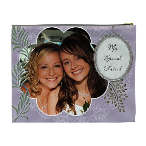 Special Friend Xl Cosmetic Bag By Lil Back