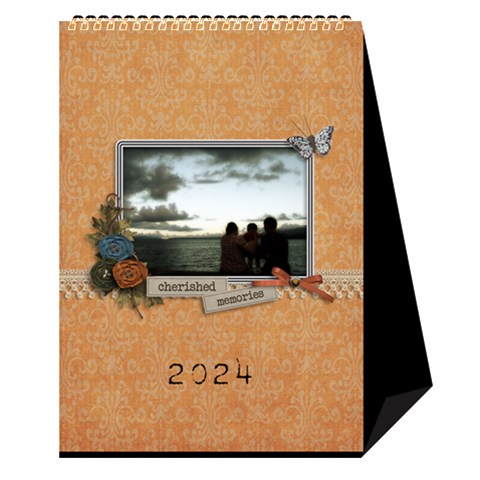 Desktop Calendar 6  X 8 5 : Cherished Memories By Jennyl Cover