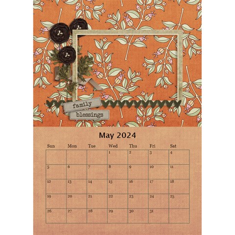 Desktop Calendar 6  X 8 5 : Cherished Memories By Jennyl May 2024