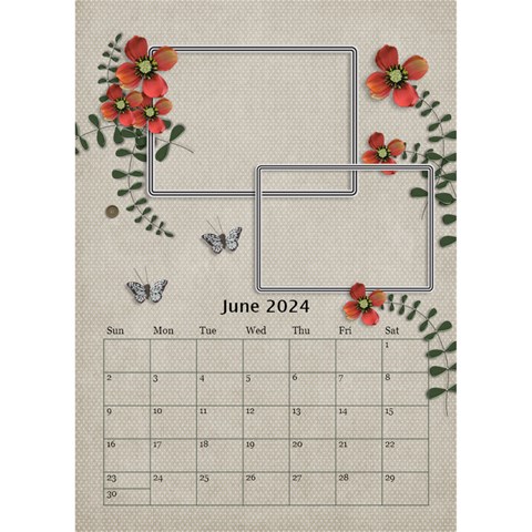 Desktop Calendar 6  X 8 5 : Cherished Memories By Jennyl Jun 2024