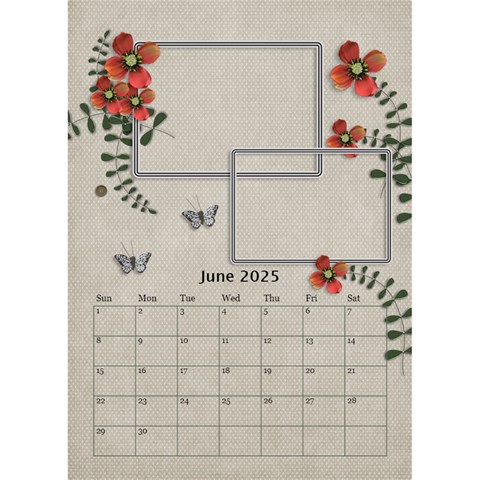 Desktop Calendar 6  X 8 5 : Cherished Memories By Jennyl Jun 2025