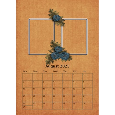 Desktop Calendar 6  X 8 5 : Cherished Memories By Jennyl Aug 2024