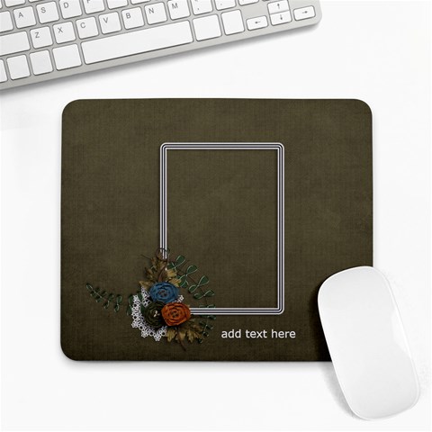 Large Mousepad: Thankful 9 By Jennyl Front