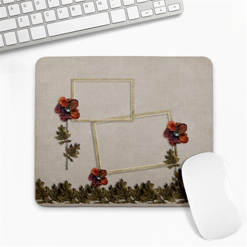 Large Mousepad: Thankful 12 By Jennyl Front