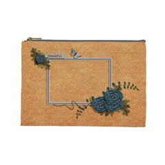 LARGE Cosmetic Bag: Thankful2 - Cosmetic Bag (Large) LARGE Cosmetic Bag: Thankful2 - Cosmetic Bag (Large)