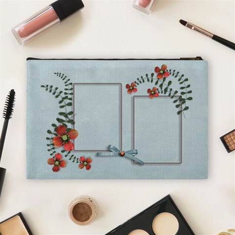 Large Cosmetic Bag: Thankful6 By Jennyl Back
