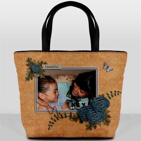 Bucket Bag: Thankful2 By Jennyl Front
