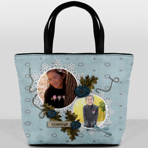 Bucket Bag: Thankful3 By Jennyl Front