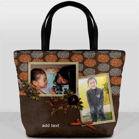 Bucket Bag: Thankful4 By Jennyl Front