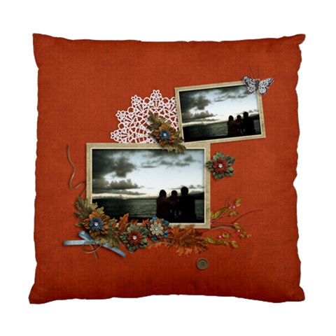 Cushion Case (one Side): Thankful By Jennyl Front