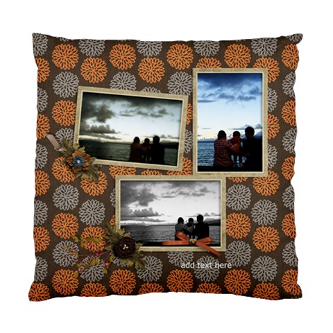 Cushion Case (one Side): Thankful 4 By Jennyl Front
