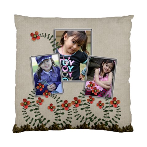 Cushion Case (one Side): Thankful 10 By Jennyl Front