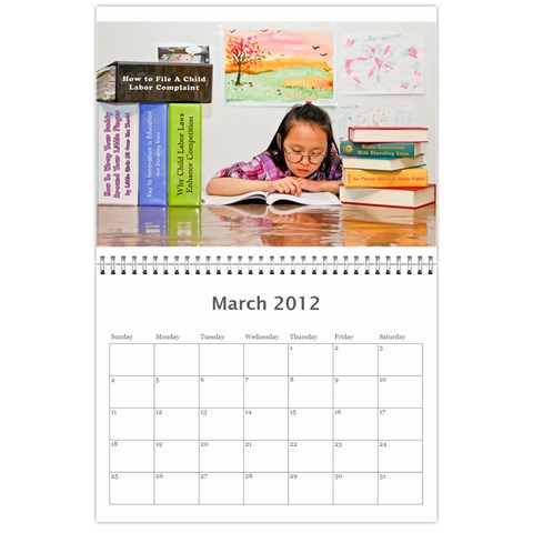 2012 Mom Calendar By Ac Mar 2012