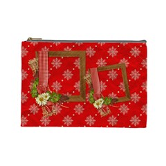 Christmas cosmetic bag (L) - Cosmetic Bag (Large)