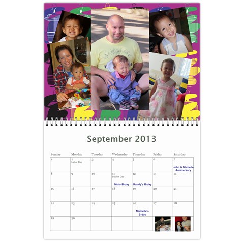 Calendar Sep 2013