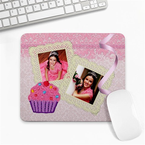 Pink Romance Mouse Pad By Ivelyn Front