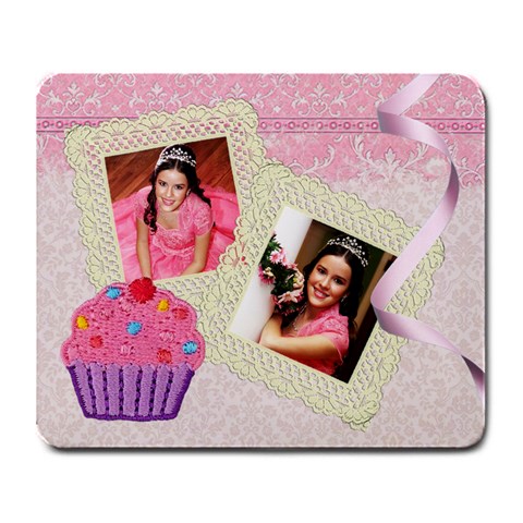 Pink Romance Mouse Pad By Ivelyn Front