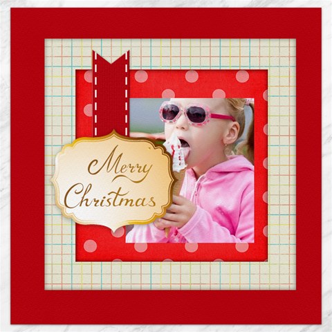 Christmas By Joely 11.4 x11.56  Canvas - 11