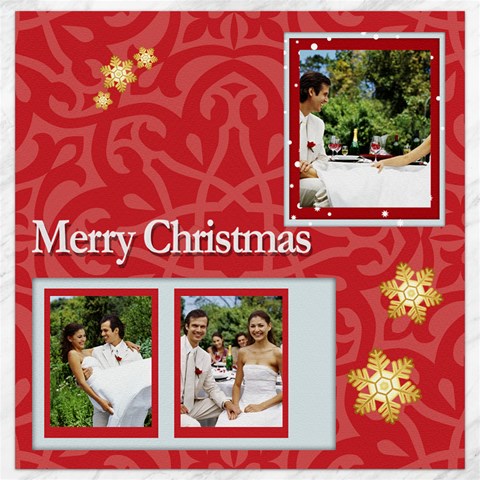 Christmas By Joely 11.4 x11.56  Canvas - 19