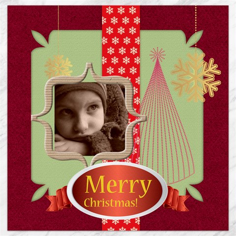 Christmas By Joely 11.4 x11.56  Canvas - 7