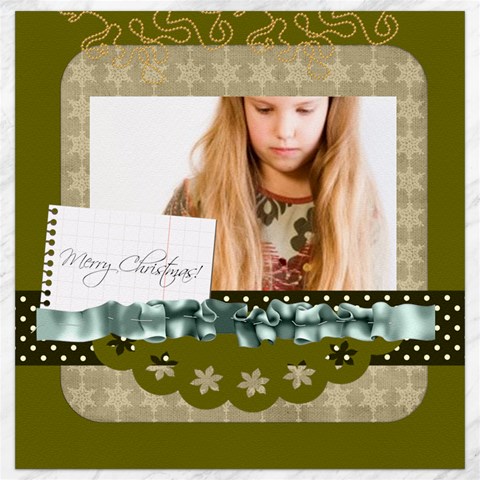 Christmas By Joely 11.4 x11.56  Canvas - 10
