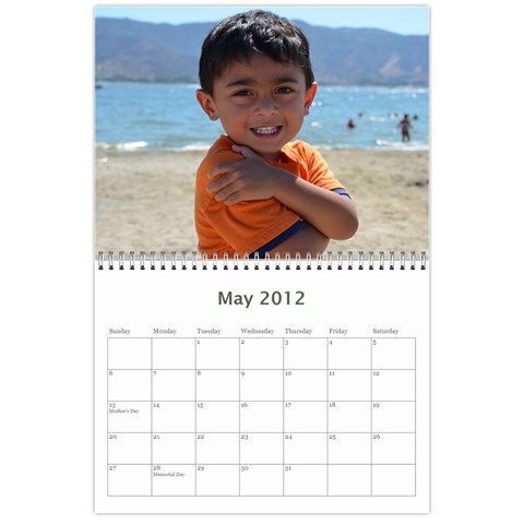 Calender 2012 By Sreelatha May 2012