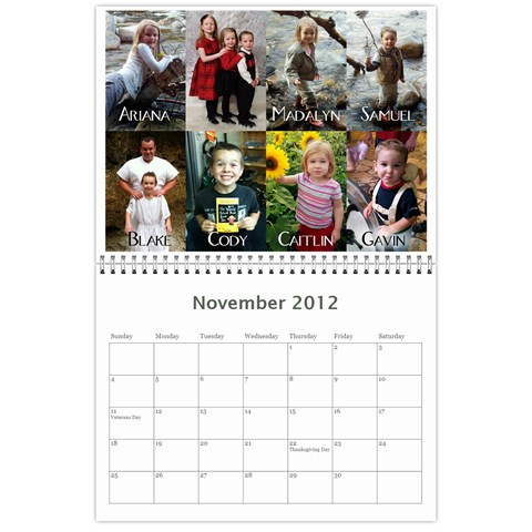 Rose Family 2012 By Lisa Nov 2012