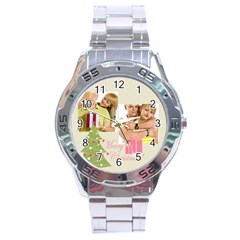 christmas - Stainless Steel Analogue Watch christmas - Stainless Steel Analogue Watch