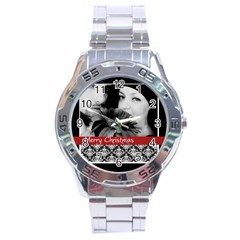 christmas - Stainless Steel Analogue Watch