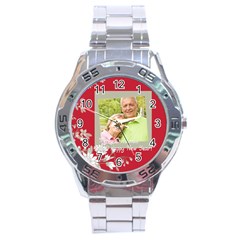 christmas - Stainless Steel Analogue Watch