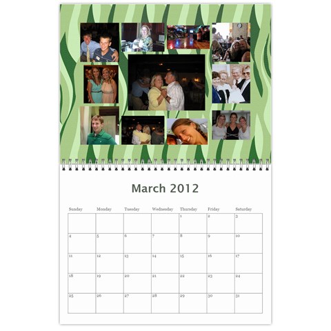 Calendar 2012 This Is It By Bertie Mar 2012