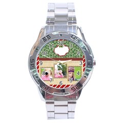 christmas - Stainless Steel Analogue Watch christmas - Stainless Steel Analogue Watch
