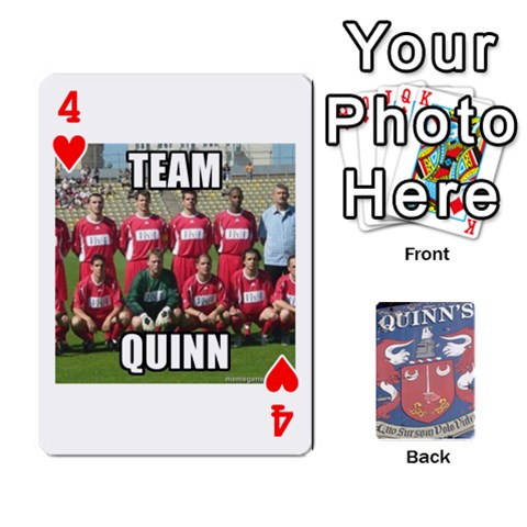 Cards For Quinns By Will Front - Heart4