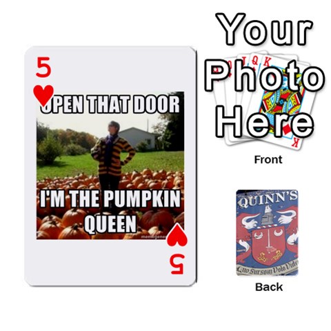 Cards For Quinns By Will Front - Heart5