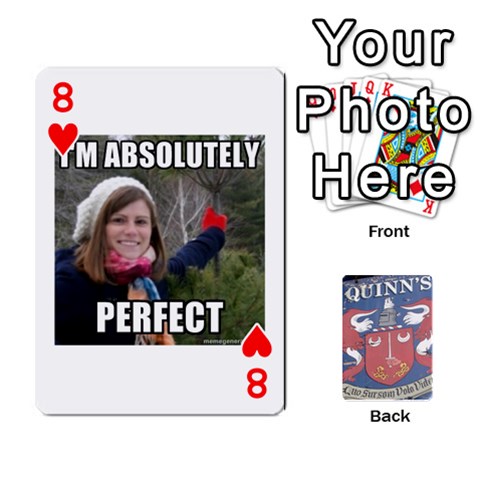 Cards For Quinns By Will Front - Heart8