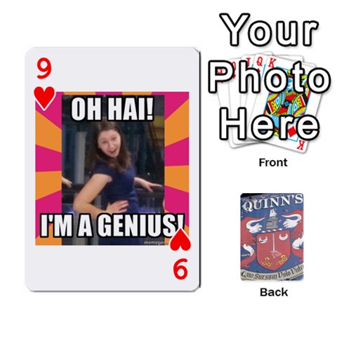 Cards For Quinns By Will Front - Heart9