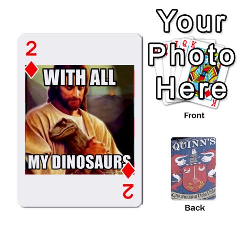 Cards For Quinns By Will Front - Diamond2