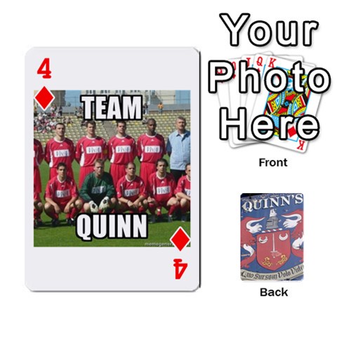Cards For Quinns By Will Front - Diamond4