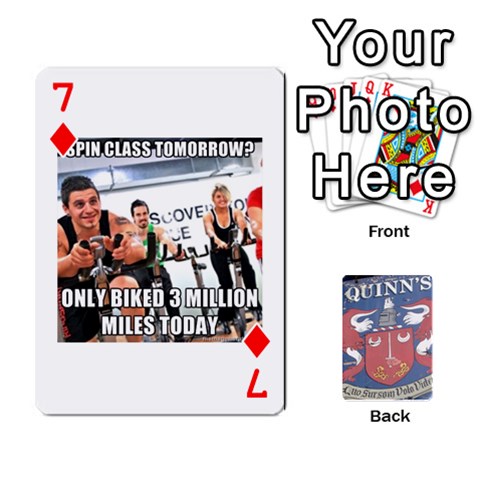 Cards For Quinns By Will Front - Diamond7