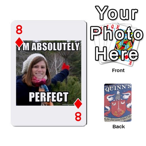 Cards For Quinns By Will Front - Diamond8