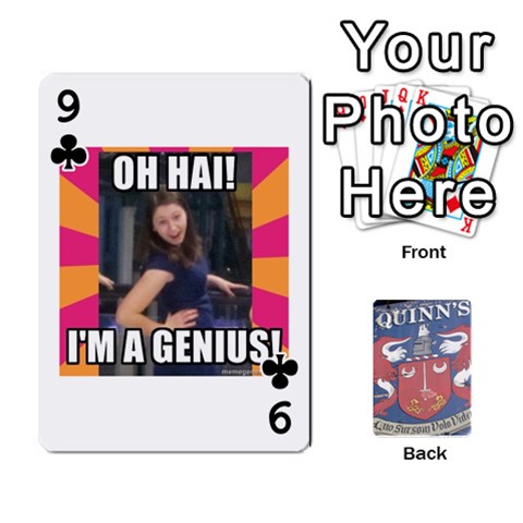 Cards For Quinns By Will Front - Club9